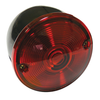 REESE Towpower Round Tail Lite w/License Lite 4 Red (Red, 4)