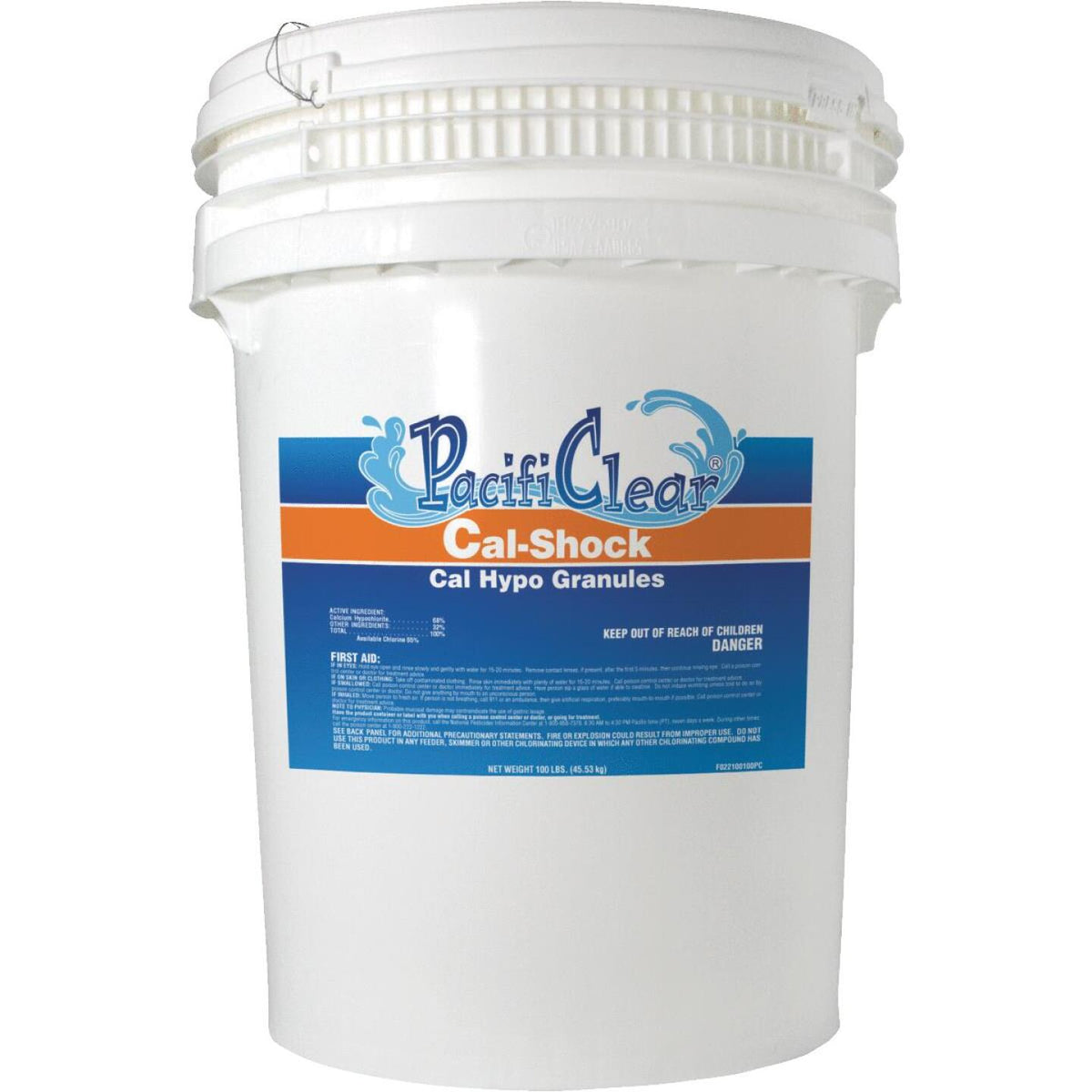 PacifiClear CalShock 100 Lb. Granule Guntersville, Alabama
