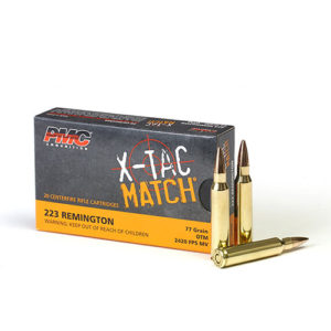 PMC X-Tac Centerfire Ammo 223 Remington