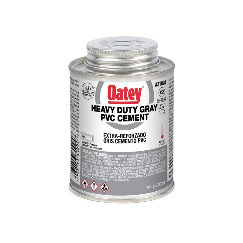 Oatey® 8 oz. PVC Heavy Duty Gray Cement Guntersville, Alabama