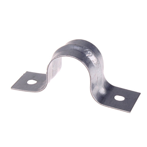 GALVANIZED PIPE STRAP 2 HOLE