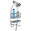 York Lyra Shower Caddy, Silver