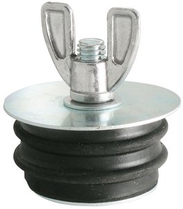 LDR Industries Test Plug, Galvanized 3 in. (3 in.)