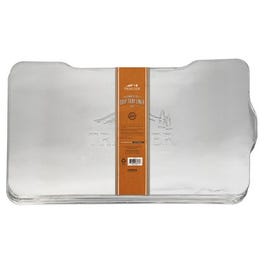 Ironwood 885 Series Aluminum Drip Tray Liners, Disposable, 5-Pk.