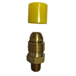 RV Propane Adapter Fitting, Brass, 1/4-In.