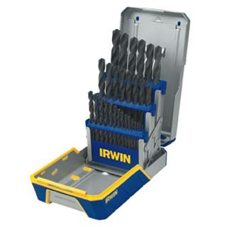 Irwin 29 Piece Black Oxide Metal Index Drill Bit Set 1/16 in - 1/2 in (1/16 in - 1/2 in)