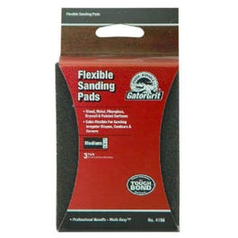 Sanding Pad, 60-Grit, 3 x 4-In., 3-Pk.
