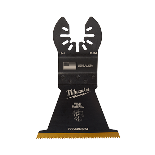 Milwaukee® Open-Lok™ 2 1/2 Titanium Enhanced Bi-Metal Multi-Material Blade 10pk