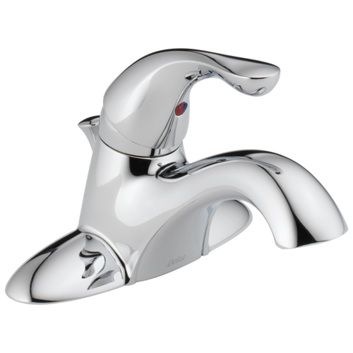 Delta Classic Single Handle Centerset Lavatory Faucet, Chrome 4 (4)