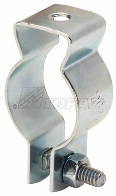 Conduit Hangers with Attached Bolt & Nut Rigid Steel (1-1/2