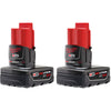 M12™ REDLITHIUM™ XC 3.0Ah Battery (2 Piece)