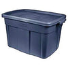 Roughneck Storage Tote,  Indigo Blue, 14-Gallons