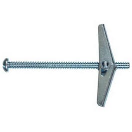 Snapin Mushroom Head Toggle Bolts, 12-Pk.,  1/8 x 4-In.