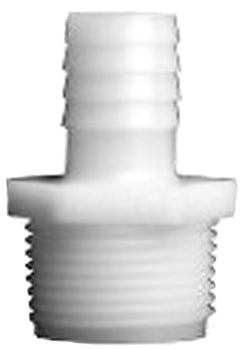 MALE ADAPTER 1/4X3/8 NYLON