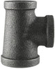 RT-341212 TEE 3/4X1/2X1/2 BLACK REDUCE