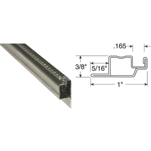 Prime-Line 5/16 In. x 72 In. Mill Lip Frame