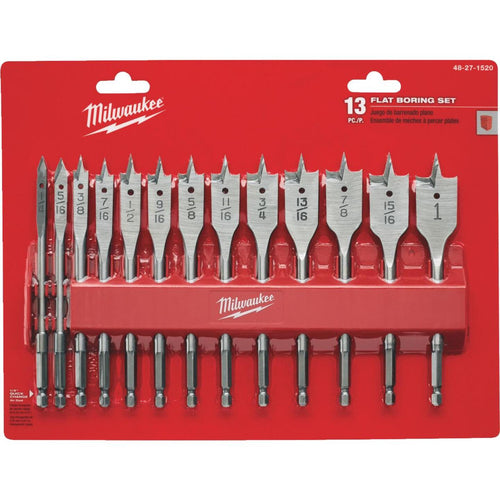 Milwaukee 13-Piece Spade Bit Set