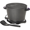 Presto DualDaddy 2 Qt. Black Aluminum Deep Fryer