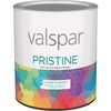 Valspar Pristine 100% Acrylic Paint & Primer Matte Interior Wall Paint, White, 1 Qt.