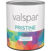 Valspar Pristine 100% Acrylic Paint & Primer Satin Interior Wall Paint, White, 1 Qt.