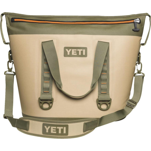 Yeti Hopper Two 34-Can Soft-Side Cooler, Tan