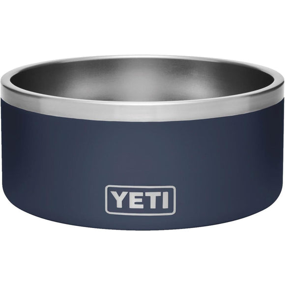 Yeti Boomer 8 Stainless Steel Navy Dog Food Bowl