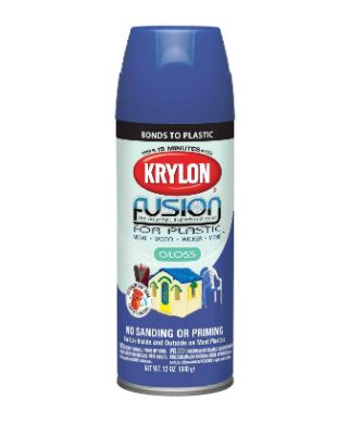 Krylon® Fusion Plastic Paint Spray Paint (12 oz, Gloss River Rock)