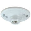 Allied Moulded Keyless Medium Base Incandescent Lampholder (White)