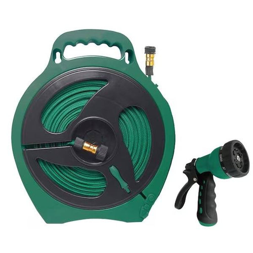 Landscapers Select Hose Reel Flat W/1Nzl 1MA (50')