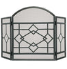 Simple Spaces 3-Panel Fireplace Screen Nature