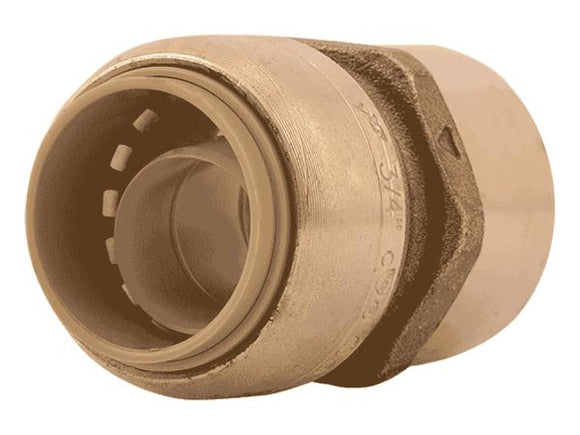 Sharkbite Brass Push Female Adapter 3/4 in. x 3/4 in. FNPT