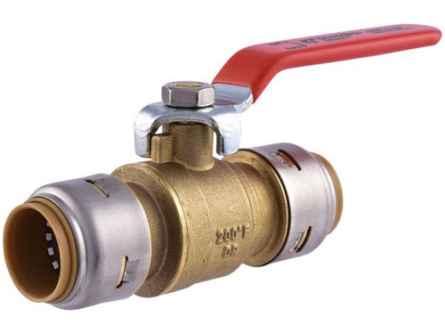 SharkBite Max Brass Push Ball Valve (3/4 in. x 3/4 in.)