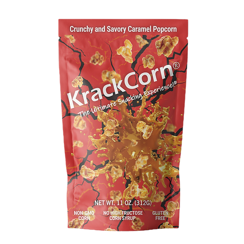 KrackCorn Caramel Flavored Popcorn (11 oz)