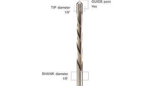 RotoZip Guidepoint Bit (1/8 16-pc (GP16))