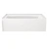 Delta CLASSIC 500TM 60 X 32 Right Drain or Left Drain Bathtub (60X32, White)