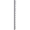 Knape & Vogt 82 Series 16-1/2 In. Titanium Steel Heavy-Duty Double-Slot Shelf Standard