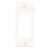 Leviton 1-Gang Plastic Sectional Rocker Decorator Wall Plate Center Panel, White