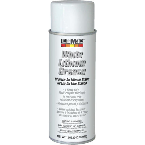 LubriMatic 12 Oz. Aerosol White Lithium Grease