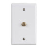 Zenith Coax Wallplate | VW1001WJ1W