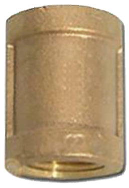 COUPLING 1/2 BRASS