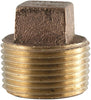 PLUG 1/2 BRASS