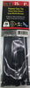 K-T Industries 8 Standard Duty, Uv Black, 25/Pk