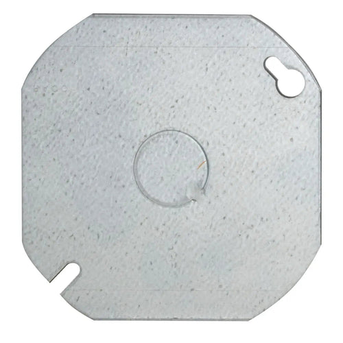 Hubbell Raco Octagon Cover Flat & Center KO