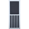 Snavely Kimberly Bay 36 In. W x 80 In. H x 1 In. Thick White Vinyl 5-Bar Screen Door