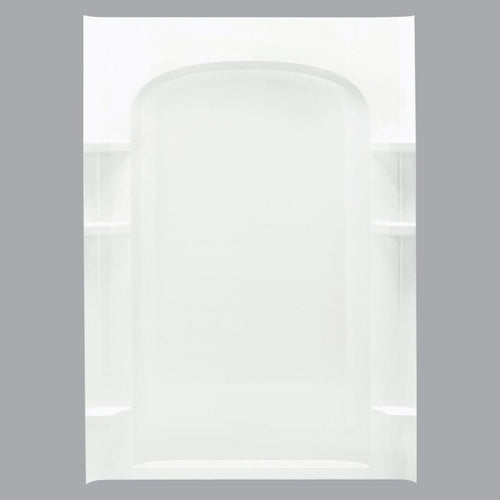 Sterling 48 In. W x 75-3/4 In. H White Vikrell Shower Back Wall