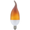 Satco S29807 2/LED/B11/FLAME/814/120V/E12 Light Bulb