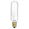 Satco S3714 25T6/CL/E12/120V/CD Clear Tubular Picture Light Bulb