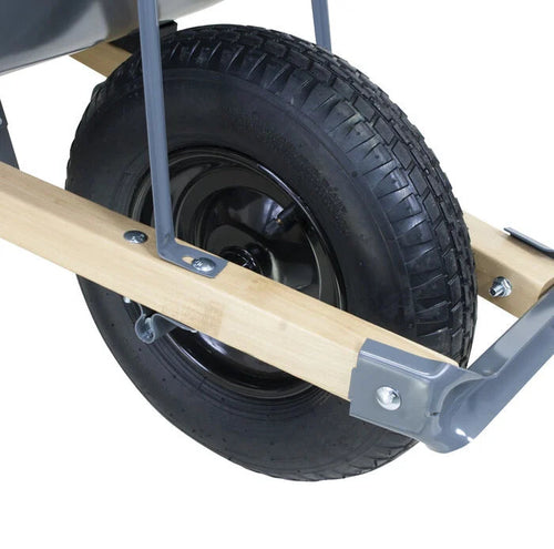 Ames True Temper 6 Cubic Foot Steel Wheelbarrow