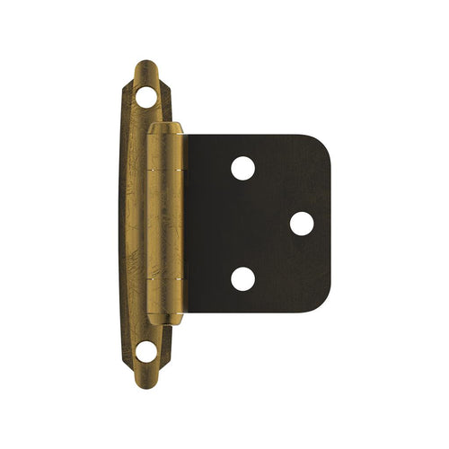 Amerock Variable Overlay Self Closing Face Mount Cabinet Hinge