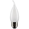 Satco S21851 LED Frosted Medium Base 2700K 350 Lumens 120 Volt
